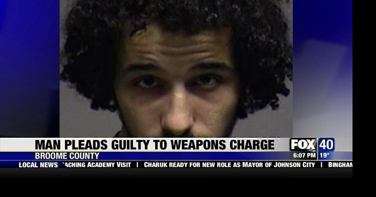 Broome Man Pleads Guilty to Weapons Charge | News | wicz.com