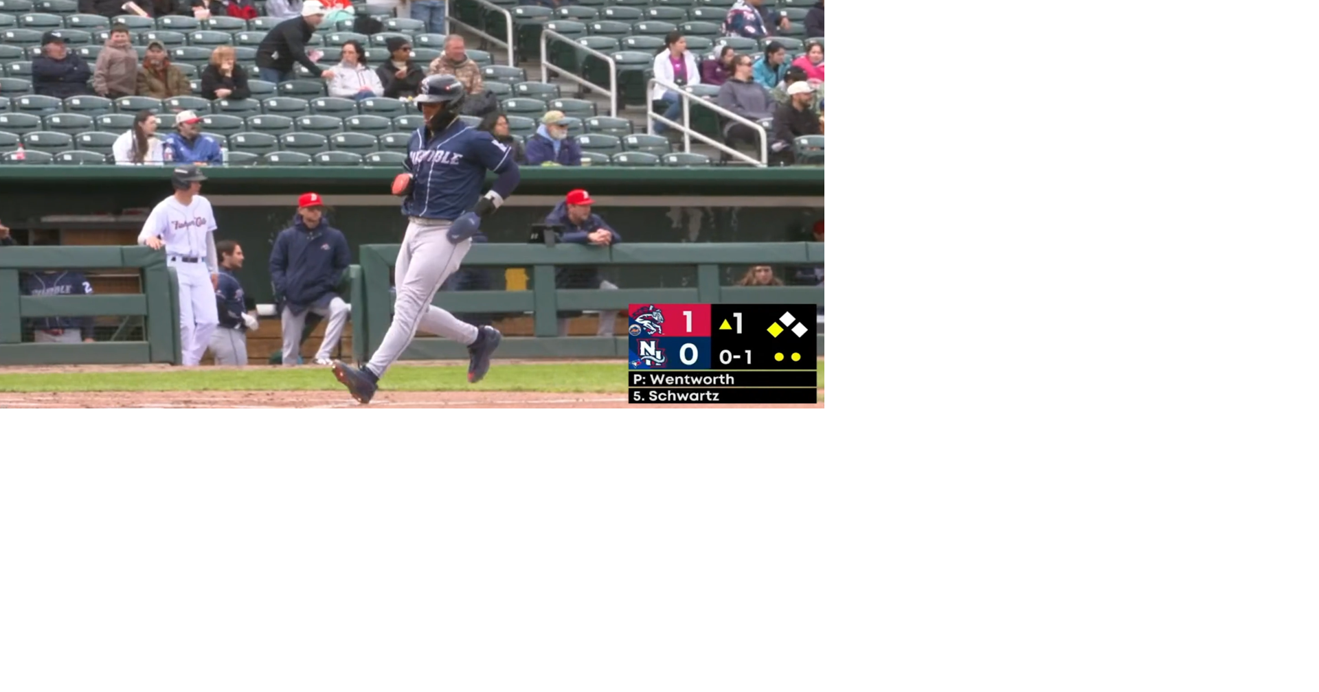 Rumble Ponies end road series with win over New Hampshire