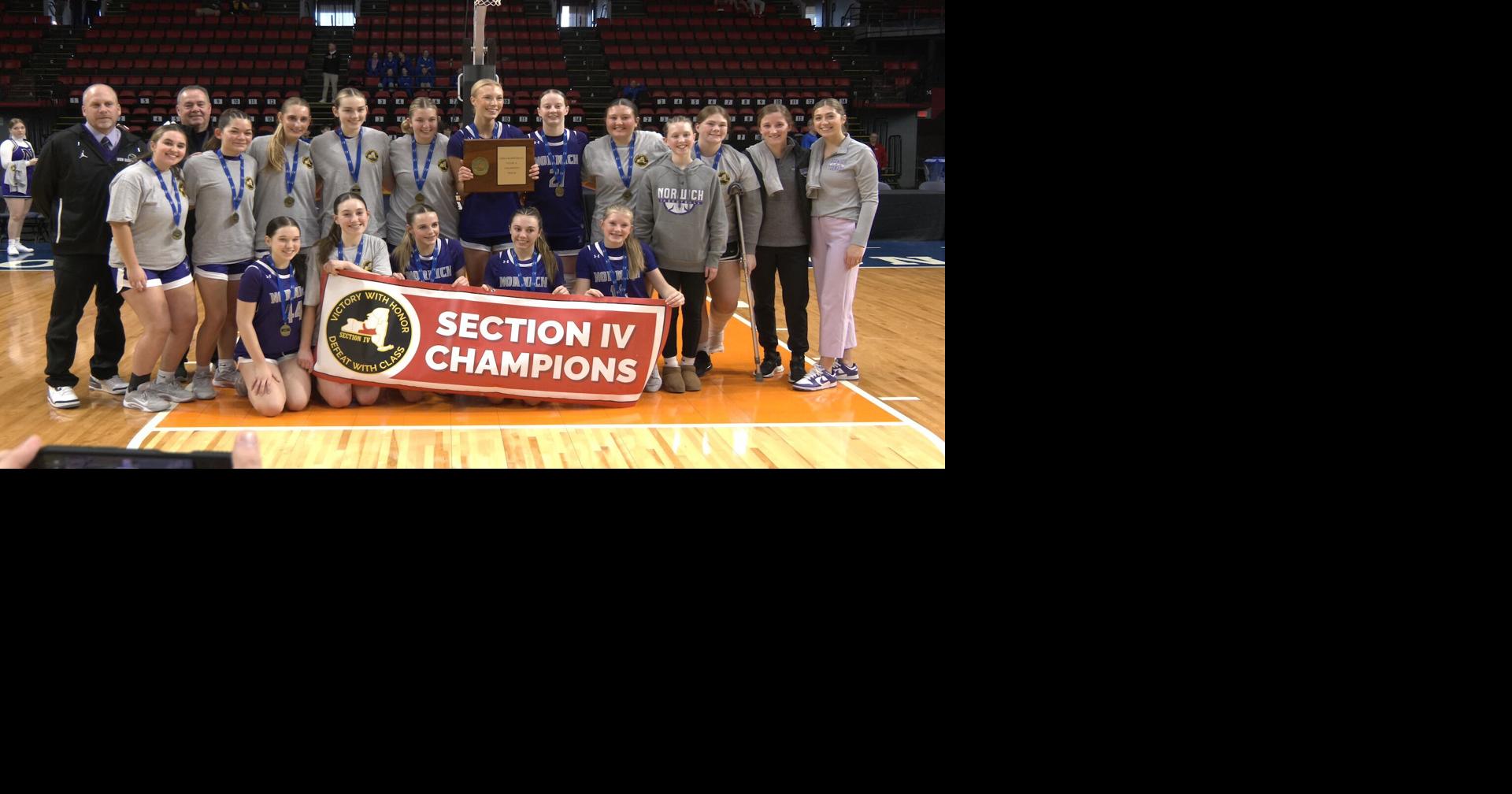 Norwich girls basketball's second half surge leads to Section IV title over Maine-Endwell