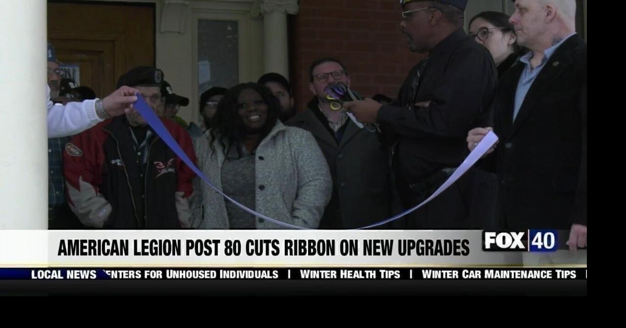 American Legion Post 80 Cuts Ribbon on New Upgrades | News | wicz.com