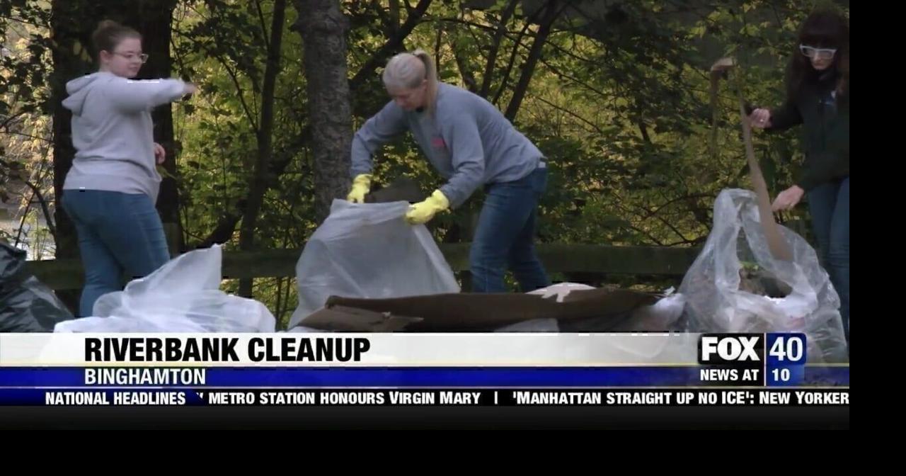 Local Volunteers Join 39th Annual Riverbank Cleanup | News | wicz.com