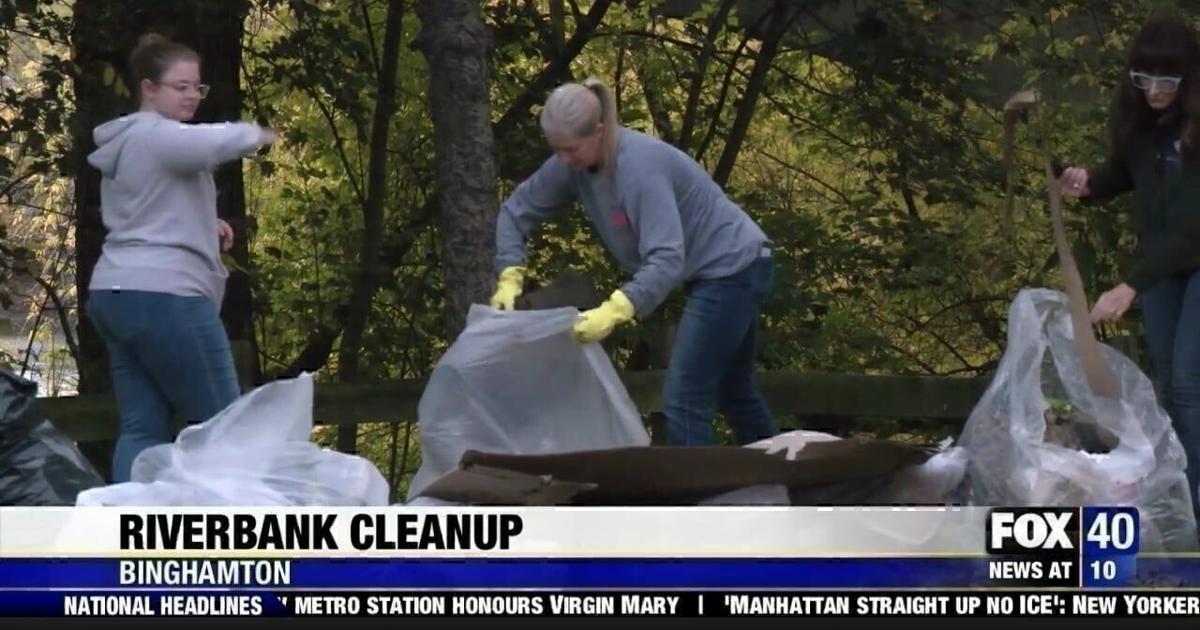 Local Volunteers Join 39th Annual Riverbank Cleanup | News | wicz.com