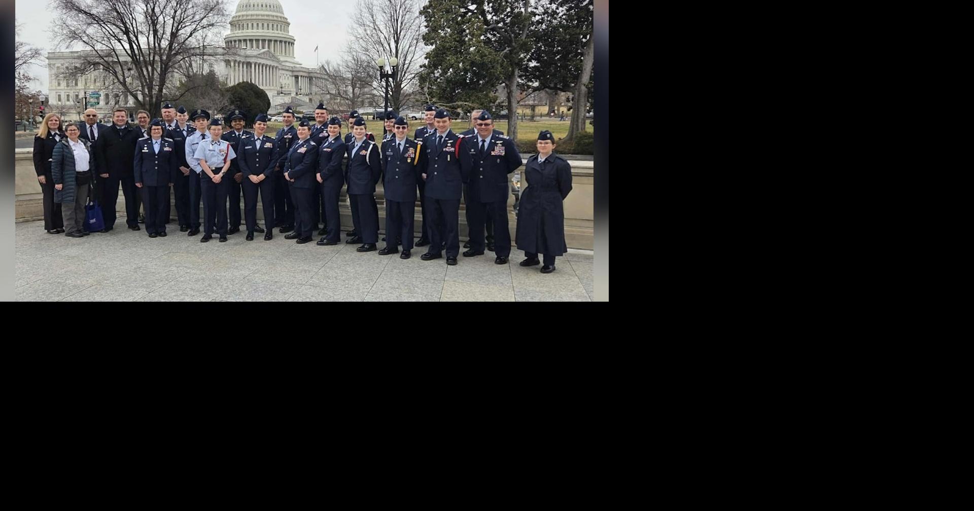 Local Civil Air Patrol Cadets Speak to Congressional Members During Visit to Washington D.C.