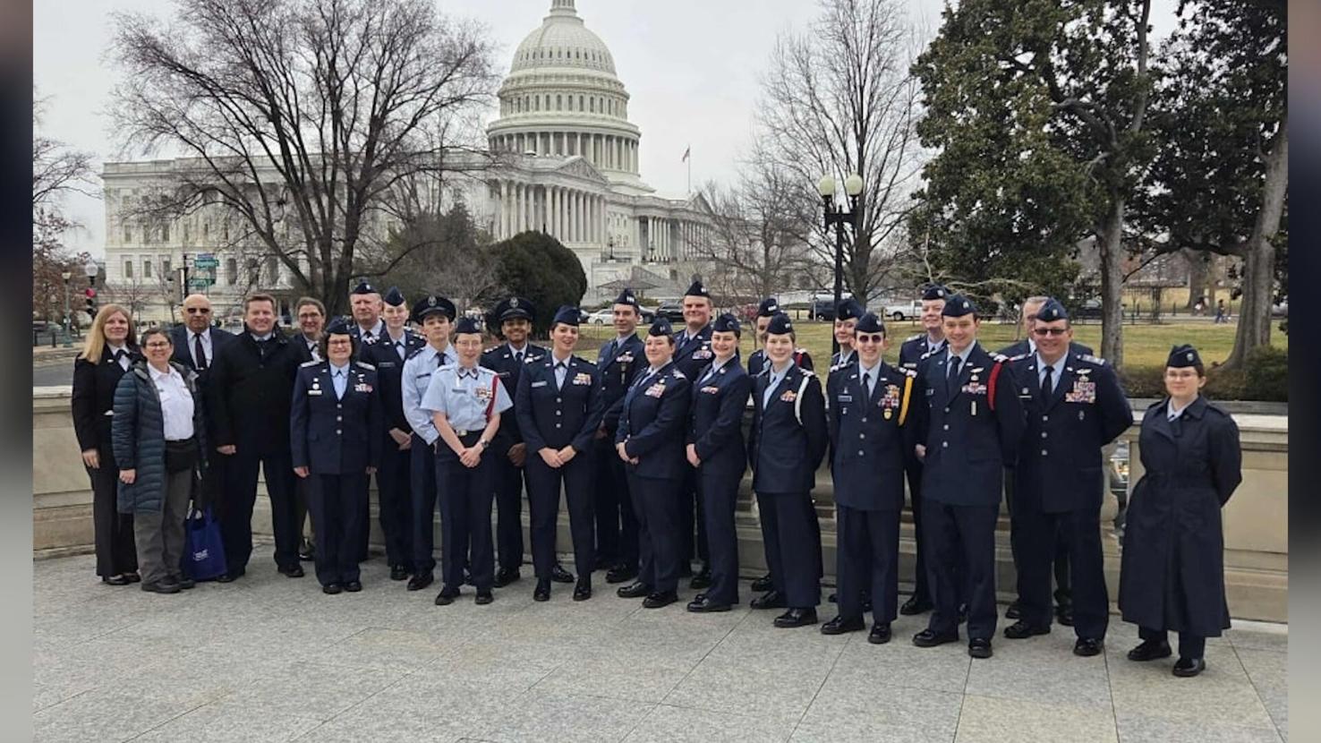 Local Civil Air Patrol Cadets Speak to Congressional Members During ...