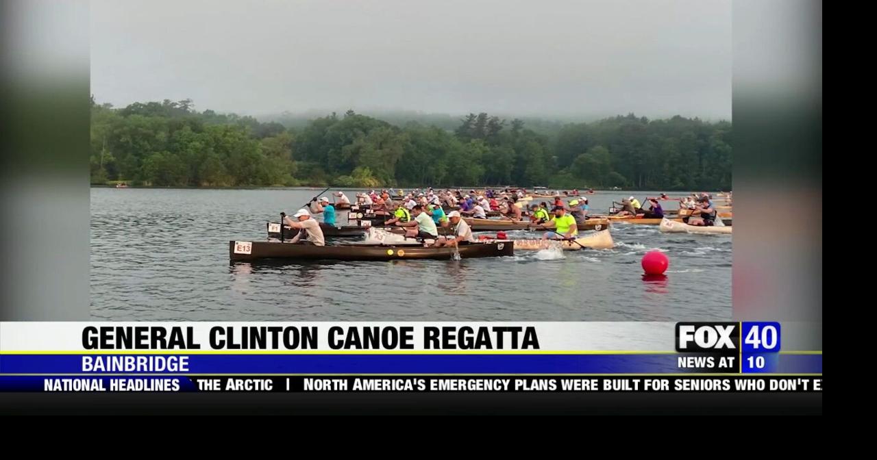 Bainbridge Chamber of Commerce Hosts Annual General Clinton Canoe Regatta