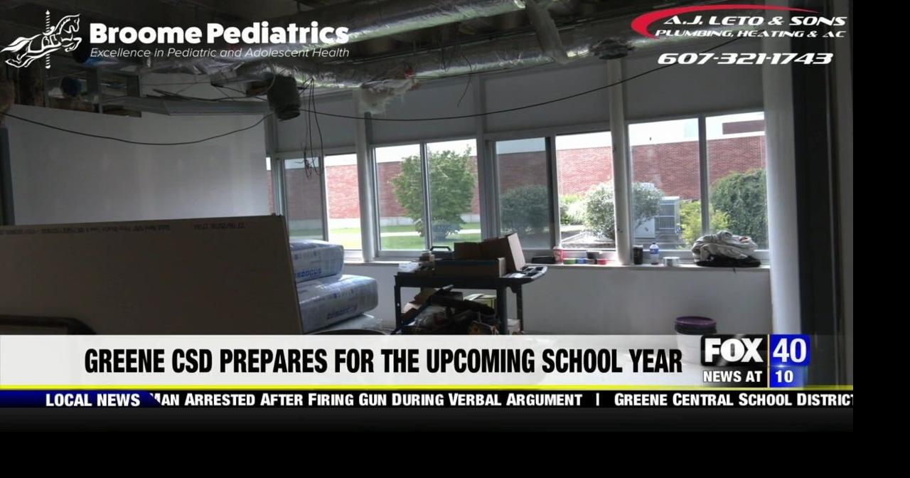 Greene Central School District Prepares for Students Return