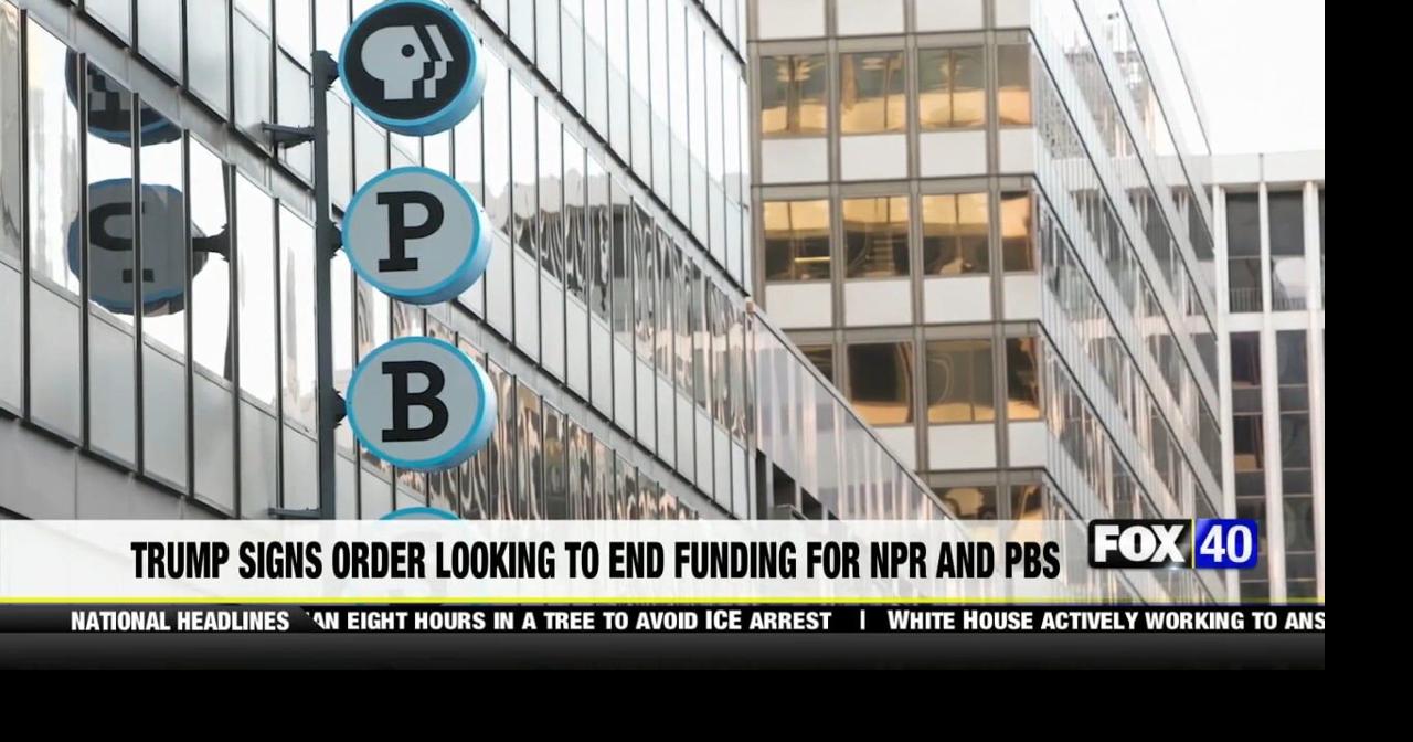 President Trump Signs Order Wanting To End Federal Funding to NPR and ...