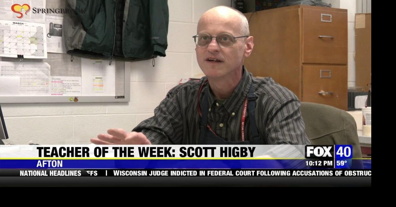 Teacher of the Week: Scott Higby | News | wicz.com