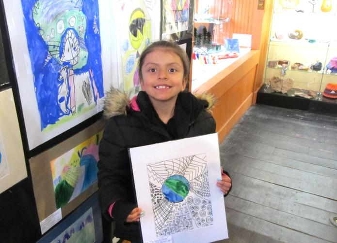 Aspiring young artists from three communities celebrate Youth Art Month