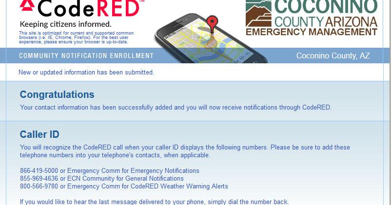 Editorial: Signing up for CodeRED emergency notifications can save ...