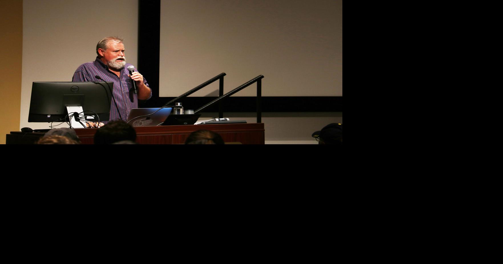 Into the Canyon Author, adventurer Craig Childs speaks at NAU