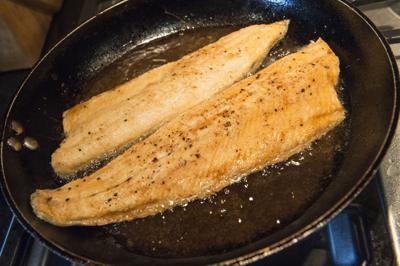 Holiday recipe: pan-seared trout with blackberry sauce | Features ...