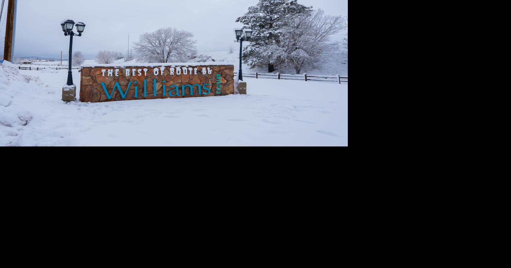 Areas of Williams see up to 14 inches of snow over two-week period of ...