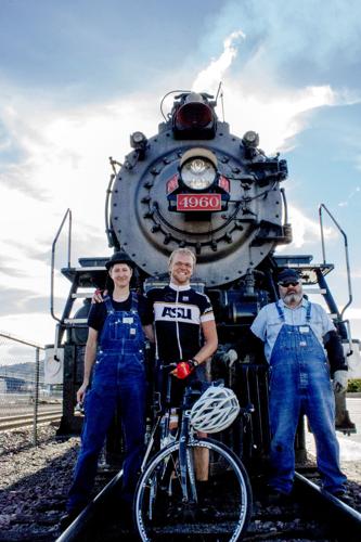 Man vs. Machine race pits cyclists against 1900s era steam engine ...