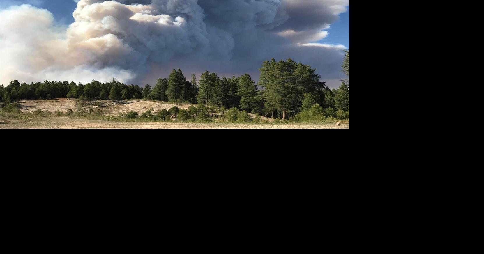 Red Flag conditions push North Rim Mangum Fire to 14,800 acres; North ...