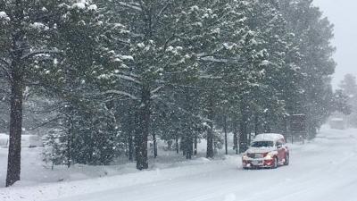 Winter storm brings record snowfall to parts of Arizona | Grand Canyon ...