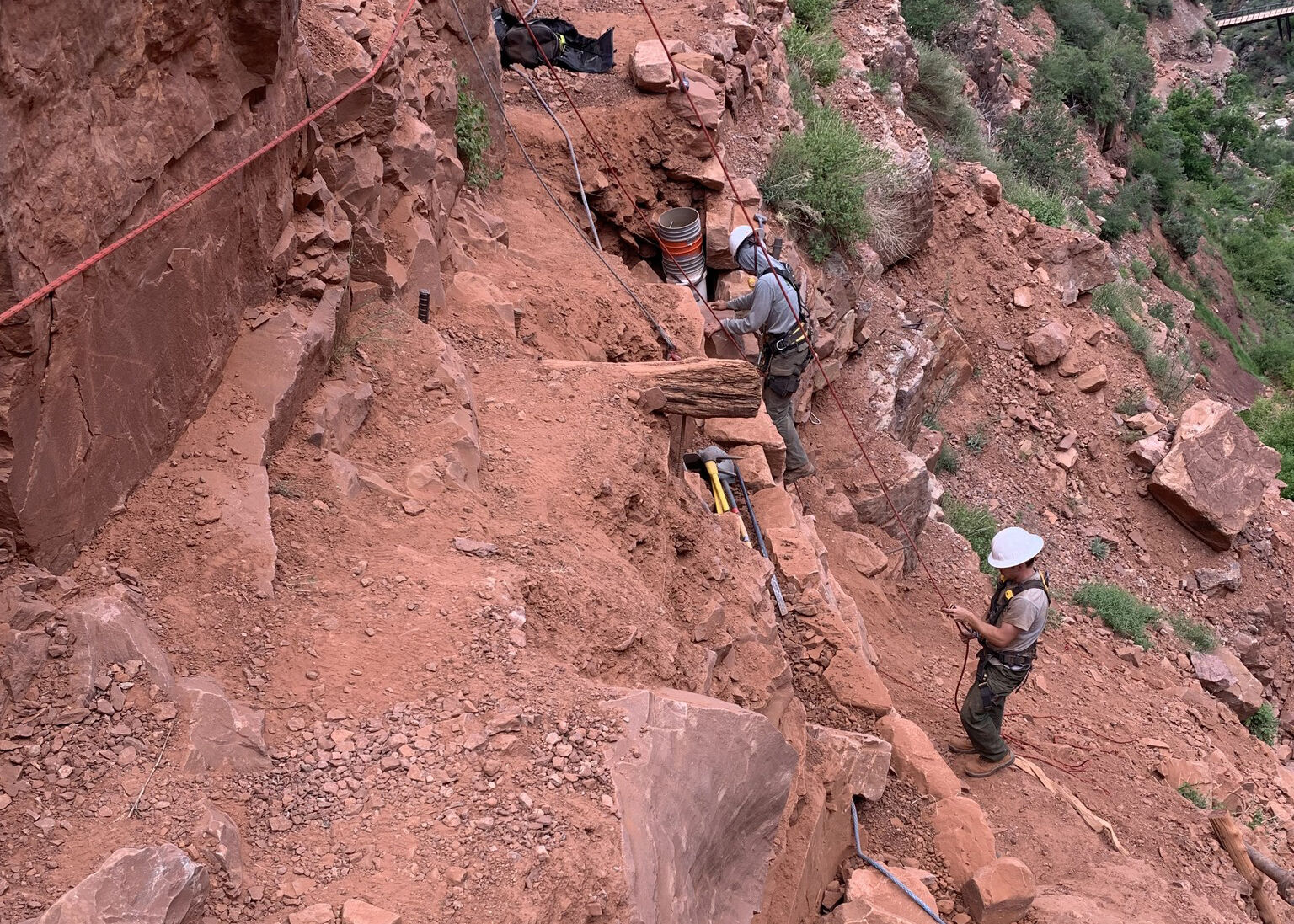North Kaibab Trail reopens as trail crews continue work | Grand Canyon ...