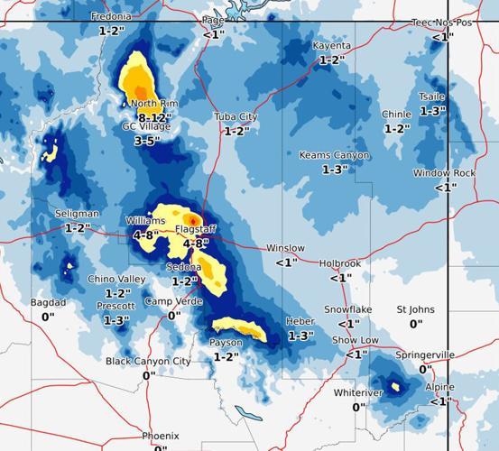 Snow on the way for Williams and northern Arizona | News | williamsnews.com