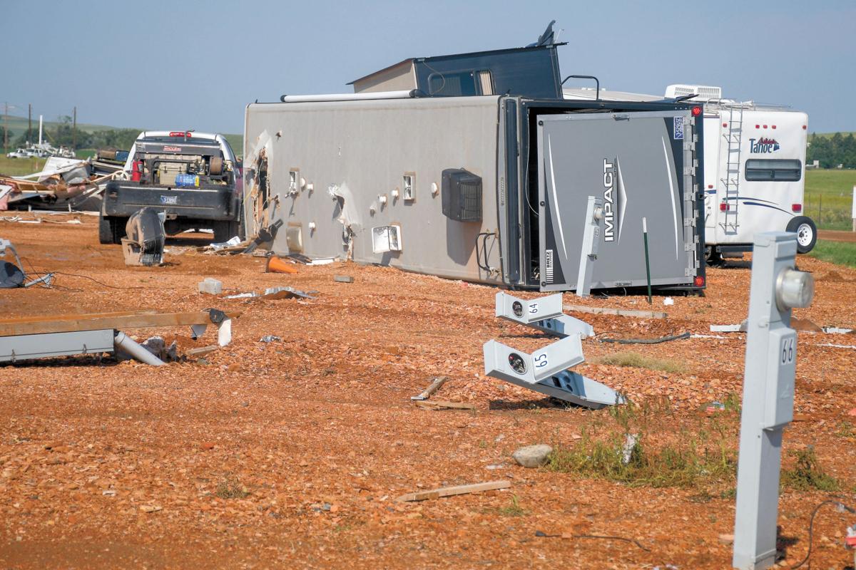 6dayold killed, dozens hurt when EF2 tornado hits Watford City RV