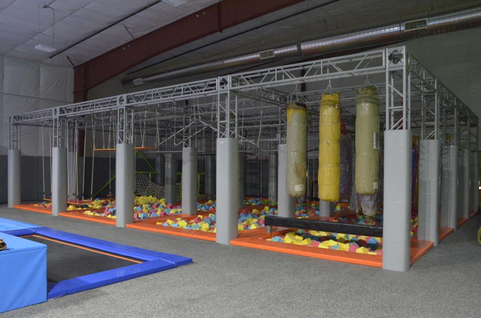 Get Ready To Jump For Joy Trampoline Park Nears Completion Community Willistonherald Com