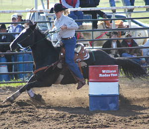 age of professional barrel racers
