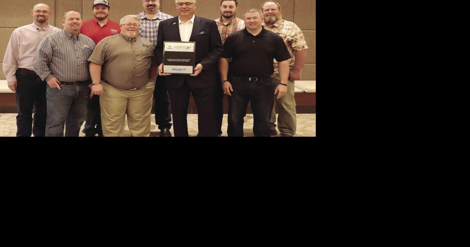 Valley® Irrigation honors Agri Industries as a Performance Plus Dealer