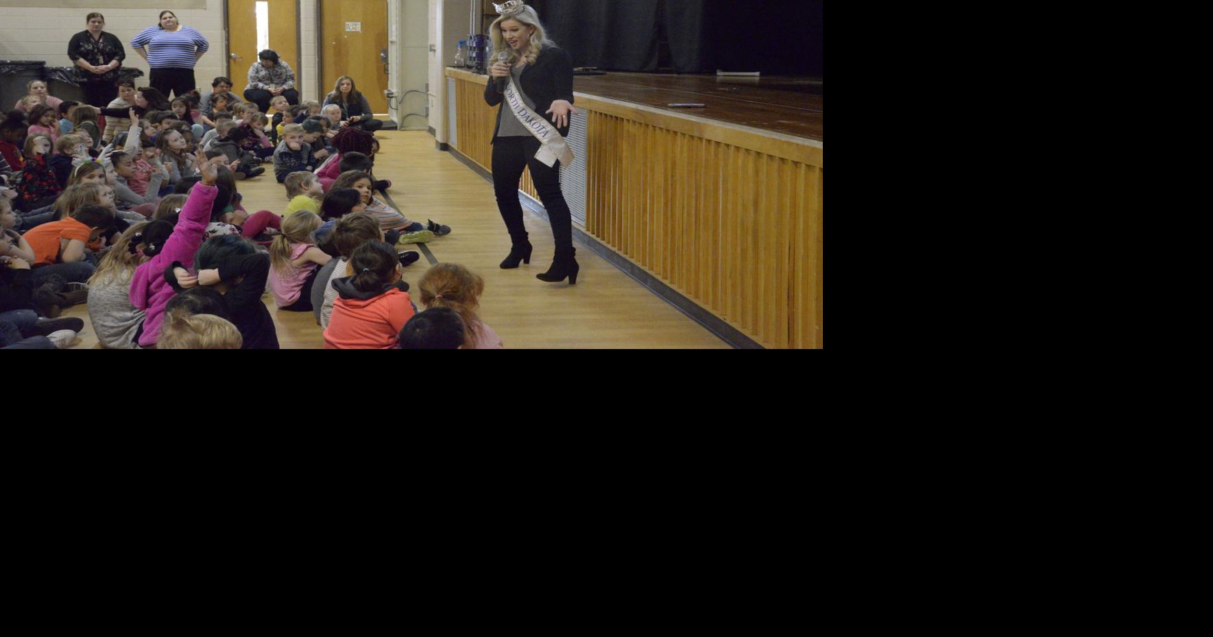 Miss North Dakota shares positive message with students | Community ...