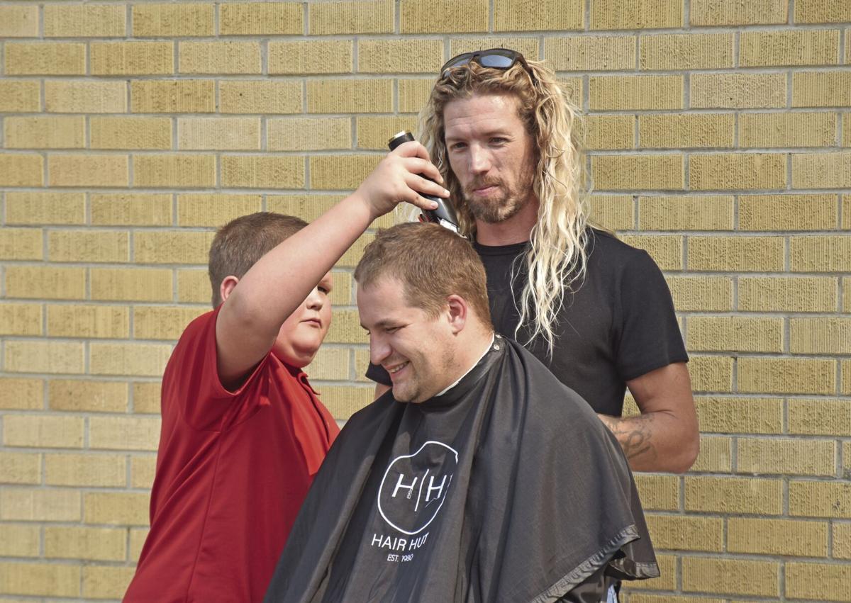 Volunteers Brave The Shave For A Good Cause Williston Willistonherald Com