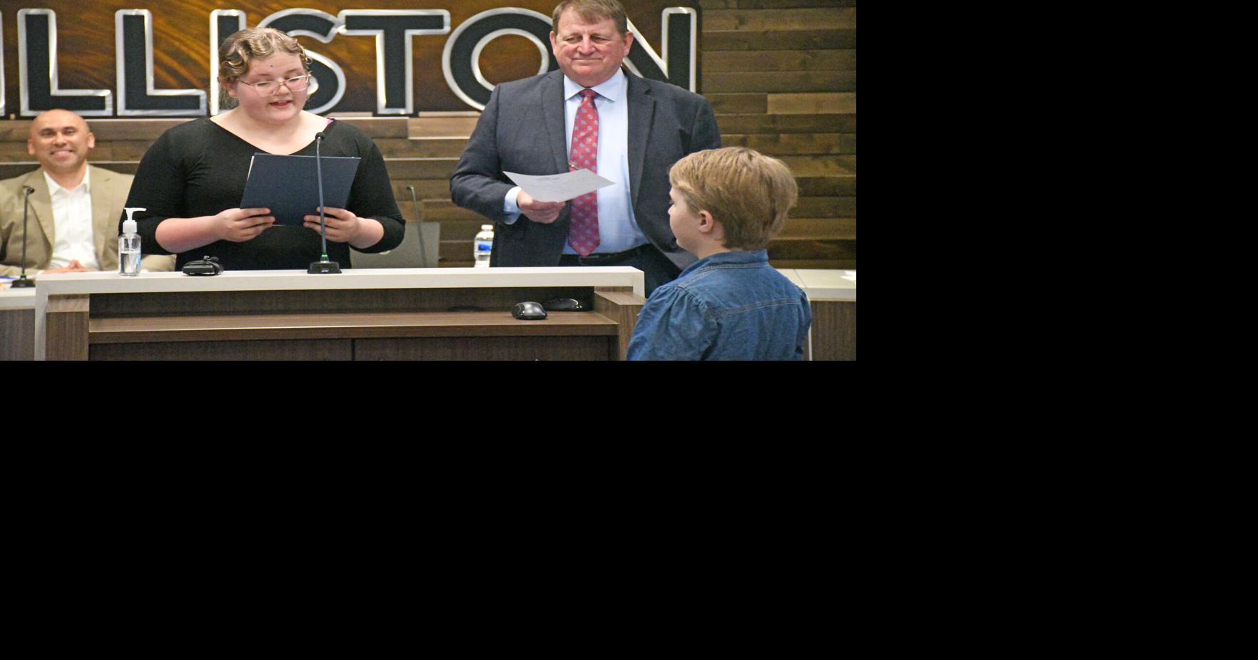 Williston announces Mayor for a Day recipients; Commission approves