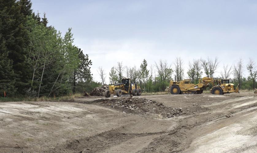 Work continues at Williston Square as construction season kicks into