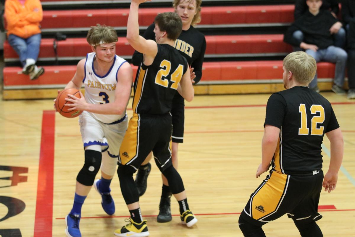 Fairview Warriors Boys Basketball Team Defeat Mondak At