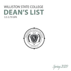 Spring 2020 Dean’s and President’s lists released