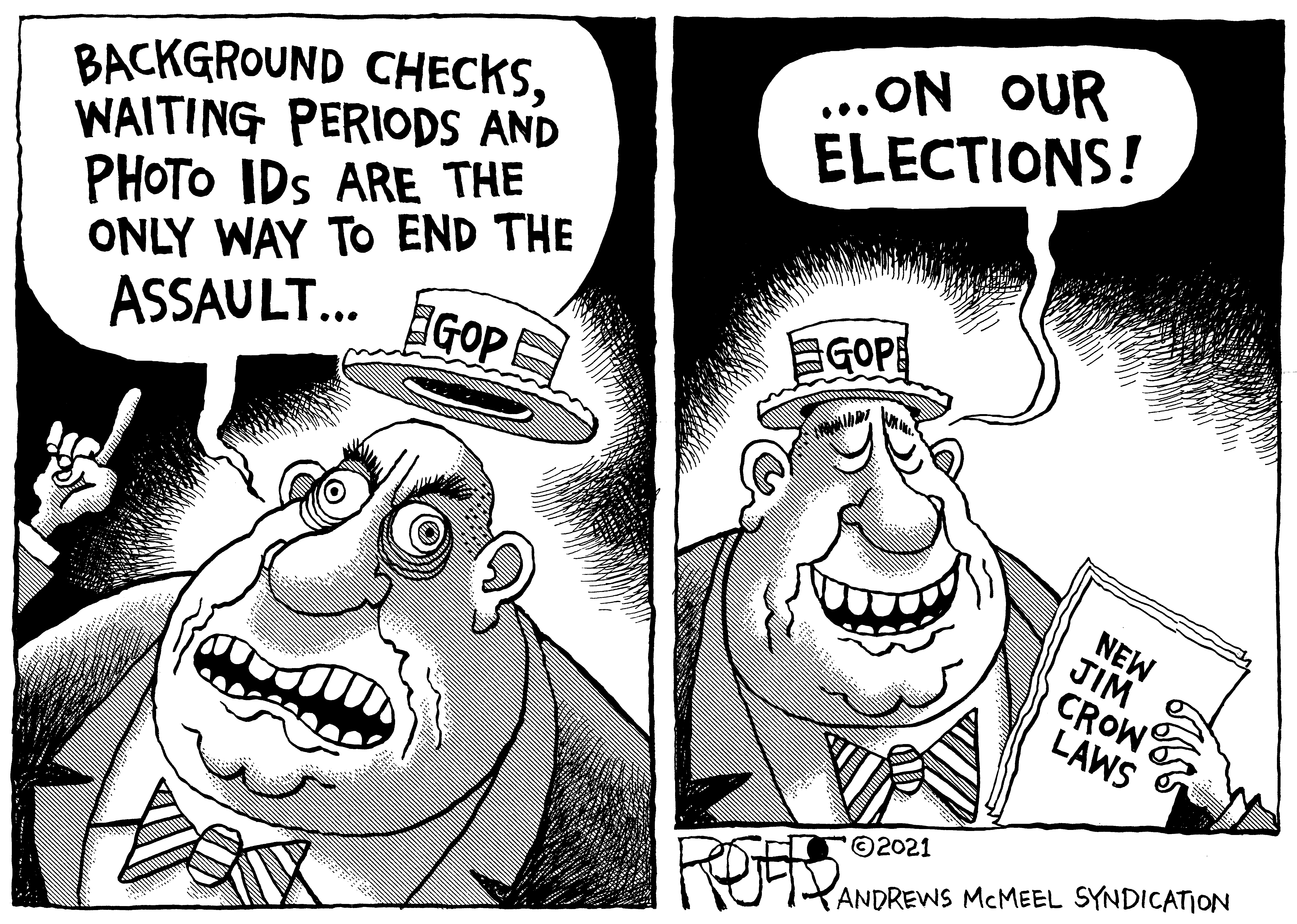 Election Cartoon Opinion