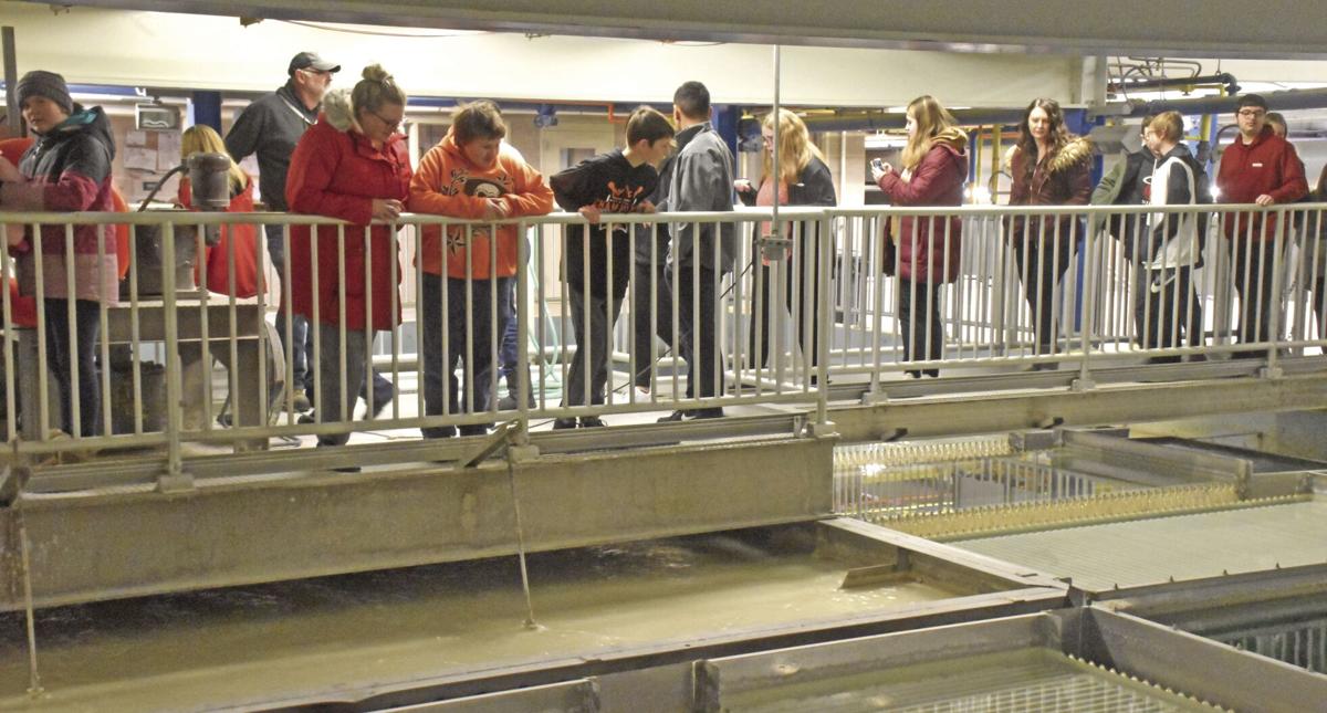Innovation Students at Water Treatment Plant
