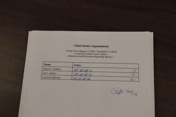 Runoff election will determine new ND Supreme Court chief justice