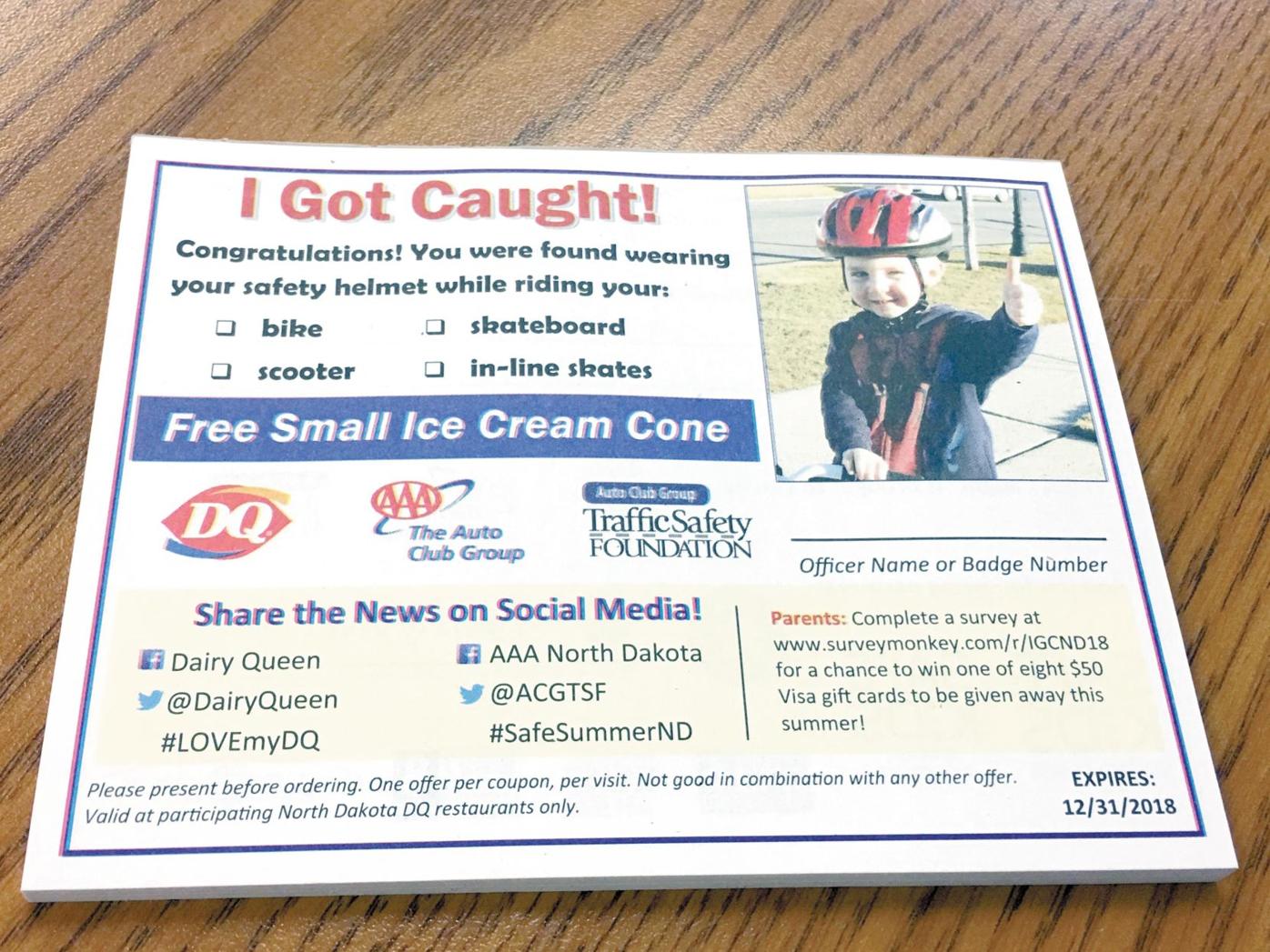 Coupons from cops get kids cones | Community ...