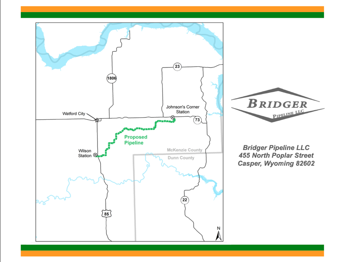 PSC approves Bridger pipeline, an alternate route for up to 50,000