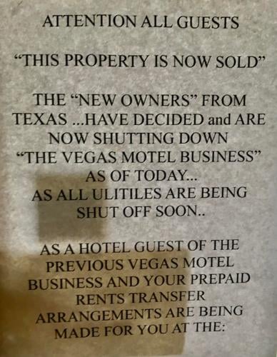 the vegas motel closes its doors without warning local news stories willistonherald com