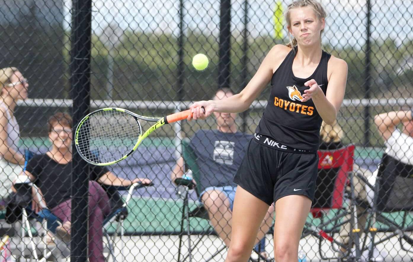 WHS girls tennis drops 1st season match to Minot Prep Sports