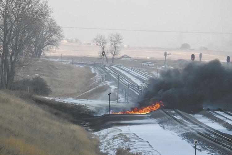 Truck hauling oil catches fire on train tracks near Epping Education
