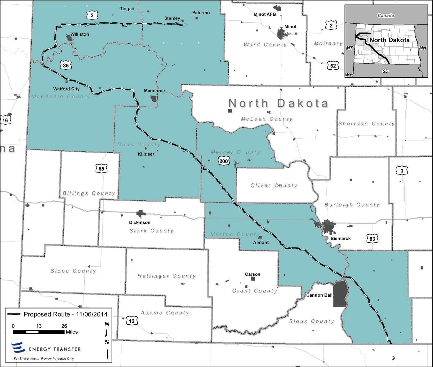 Proposed Pipeline Would Run From ND To Illinois | AP Hosted News ...