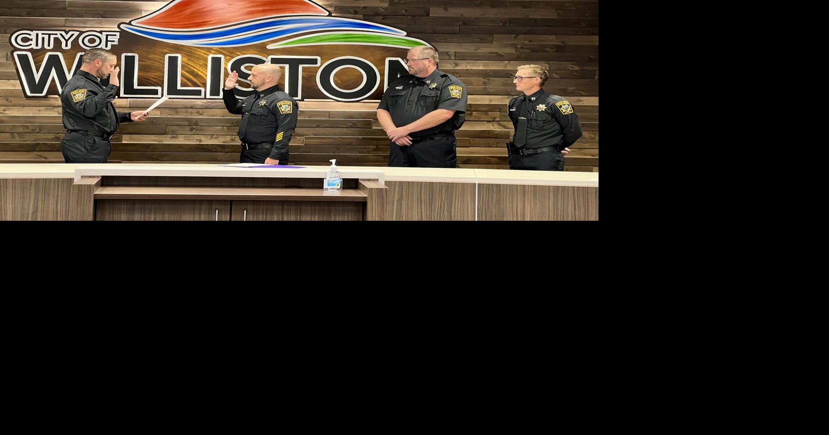 Williston native commits to protect and service Public Safety