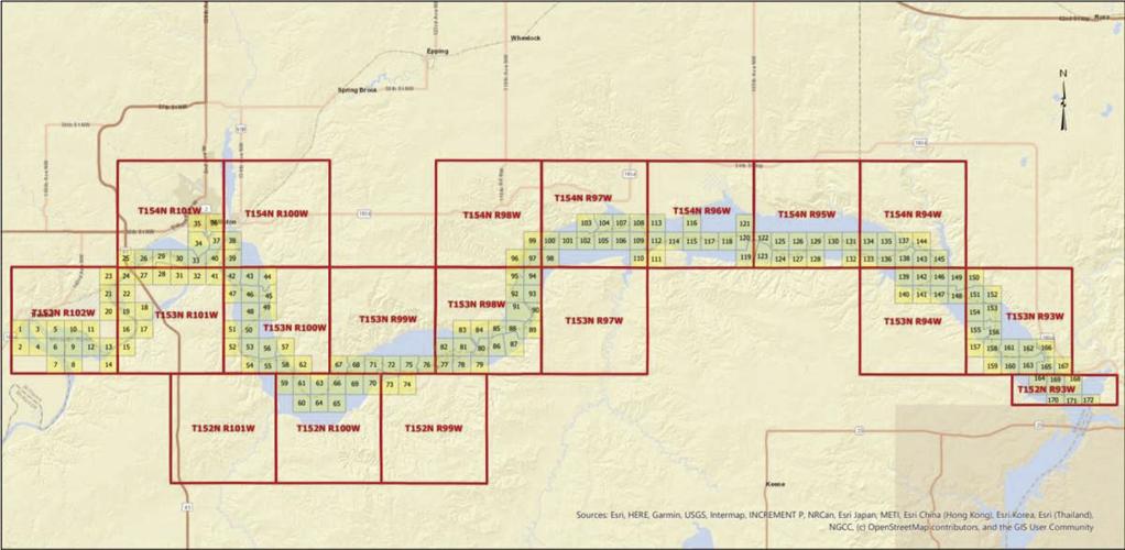 North Dakota Land Board adopts survey of Missouri River mineral acreage