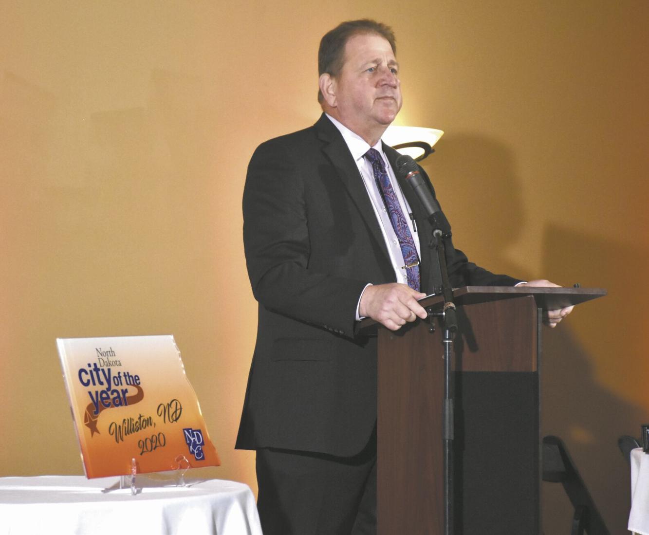 Mayor Howard Klug Williston