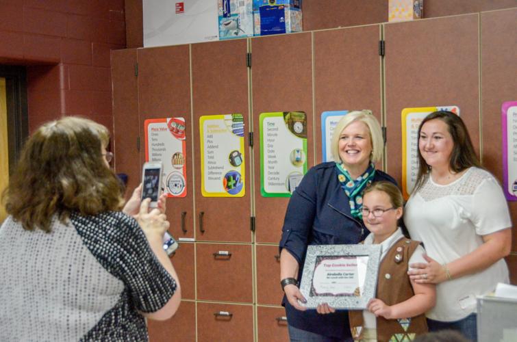 Williston girl sells most Girl Scout cookies in region Local News