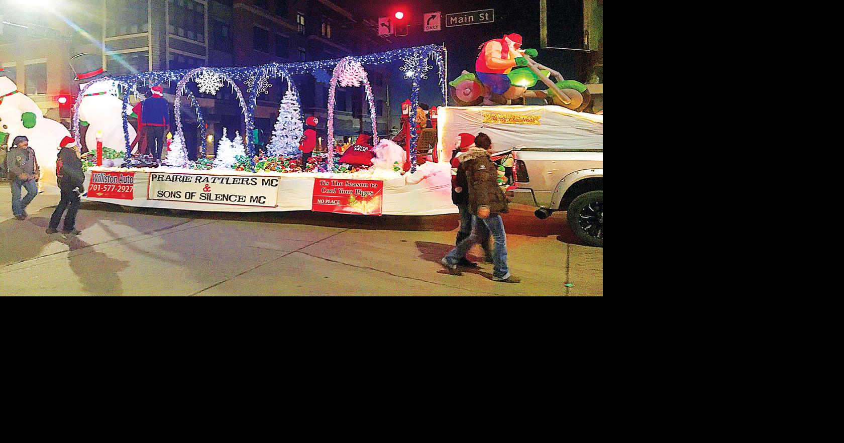 Winners announced after Williston’s Holiday Lights Parade Local News