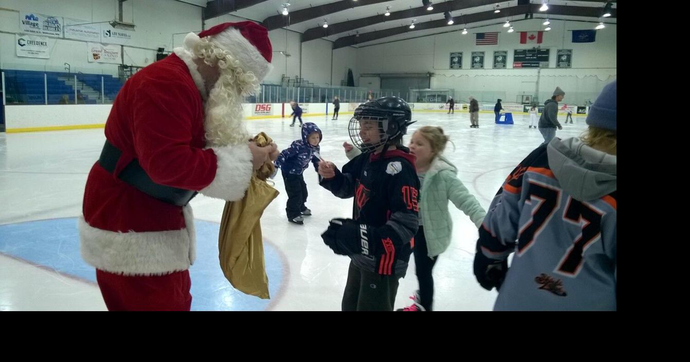 Williston Parks & Recreation hosts successful Skate with Santa