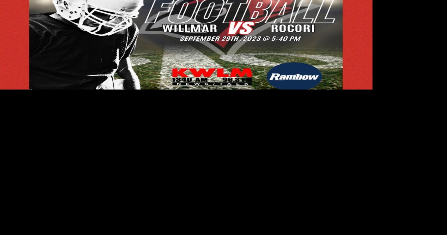 Willmar at Rocori, Football on KWLM.com | Kwlm Sports | willmarradio.com