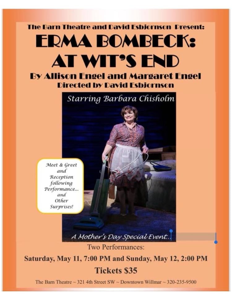 Barn Theatre Presents Erma Bombeck At Wit S End Calendar