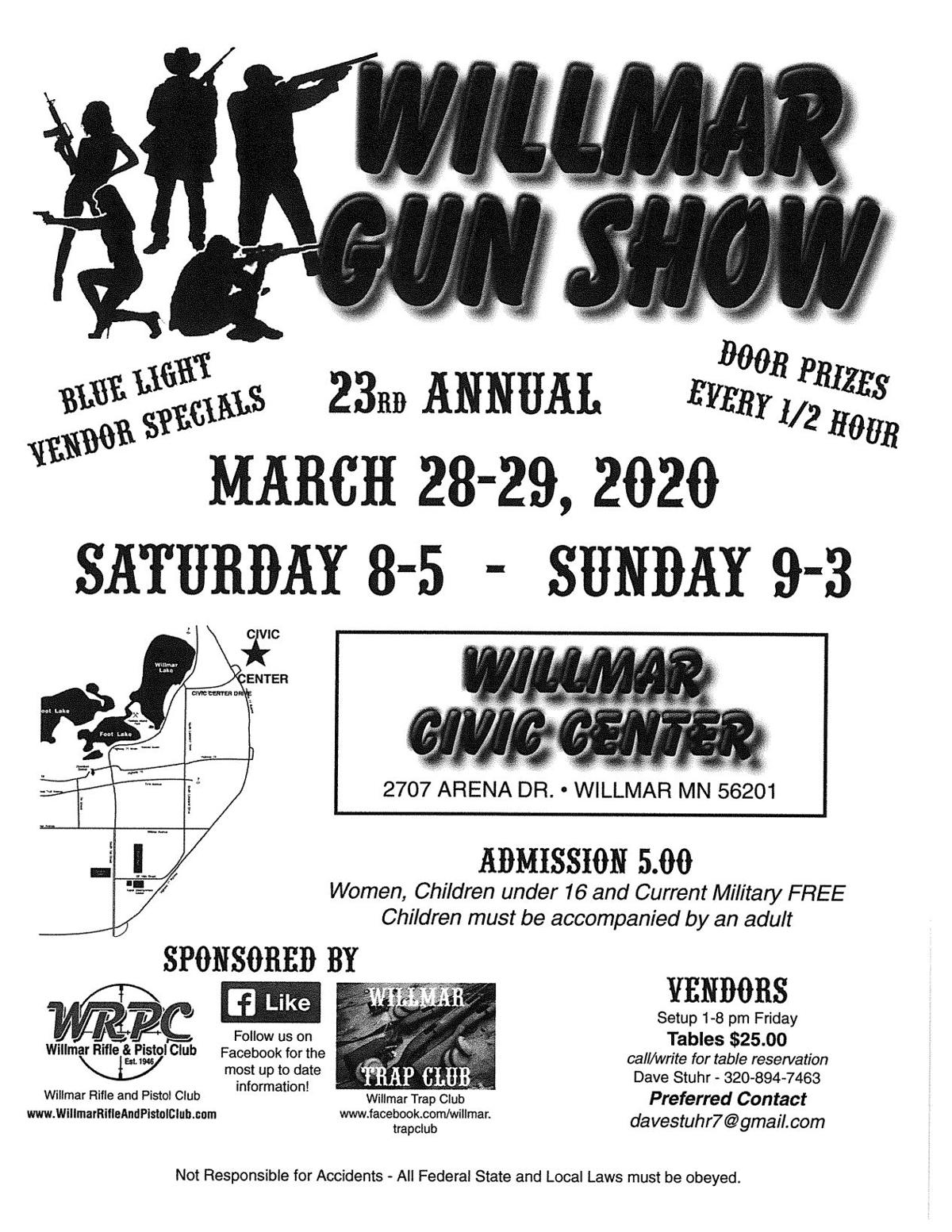 Willmar Gun Show Calendar